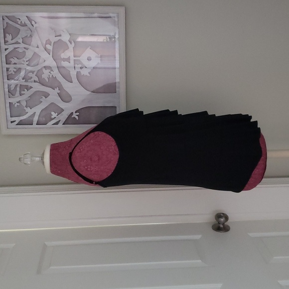 INC International Concepts Spaghetti Strap Dress Shirt Size M Black - Picture 2 of 6